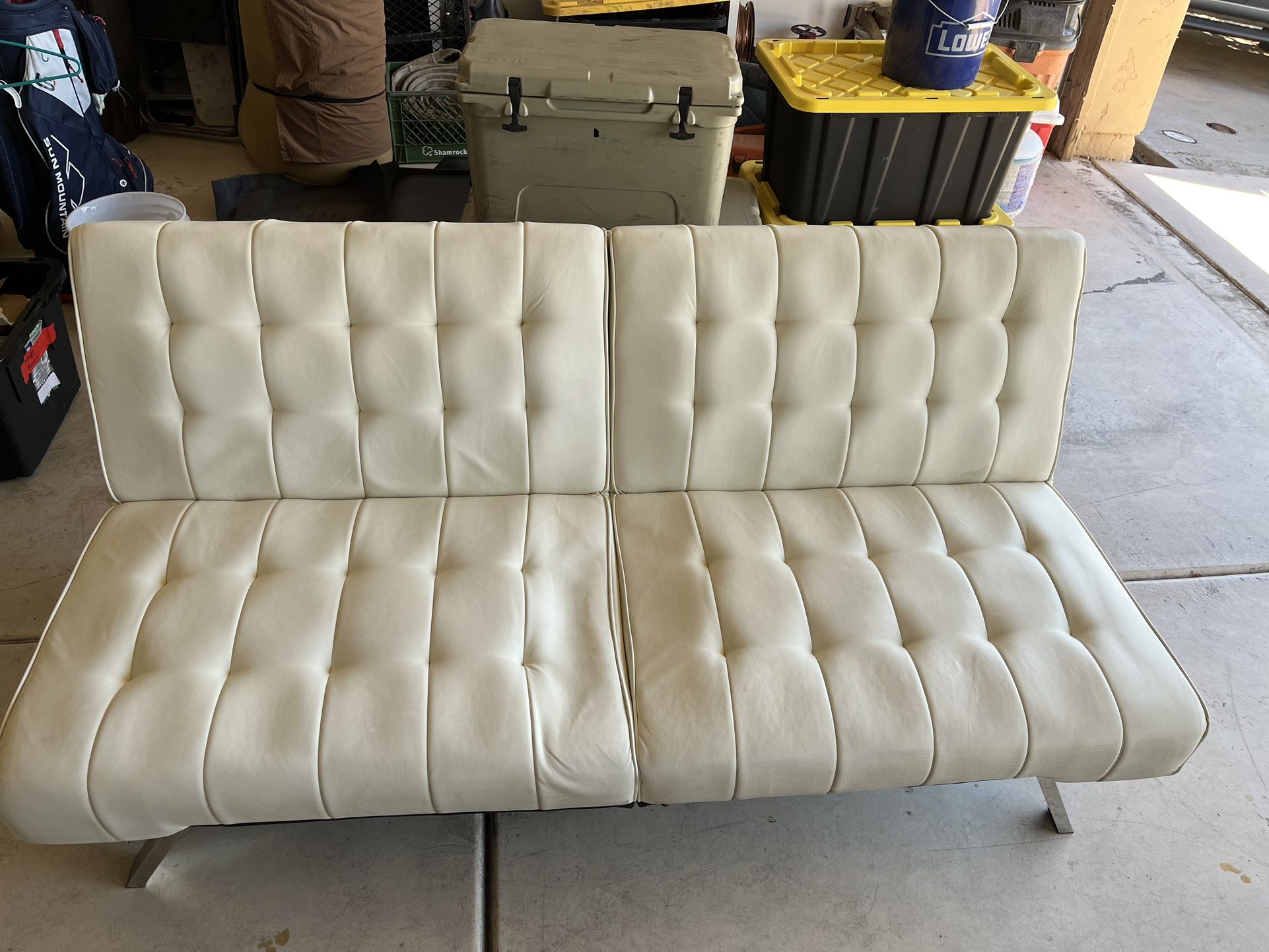 White Futon 