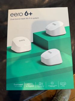 Eero 6+ Dual-band Mesh Wi-Fi 6 system