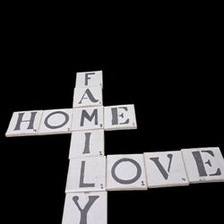 5" Scrabble Tile Wall Art Home Decore