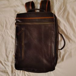 Leather Backpack
