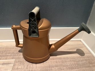 Watering flowers can gold