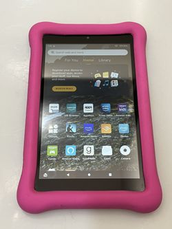 Amazon Fire HD 8 8th Gen 8” Black Tablet 16GB - $45  