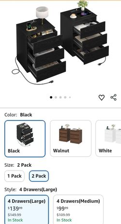New draelibor nightstands dresser