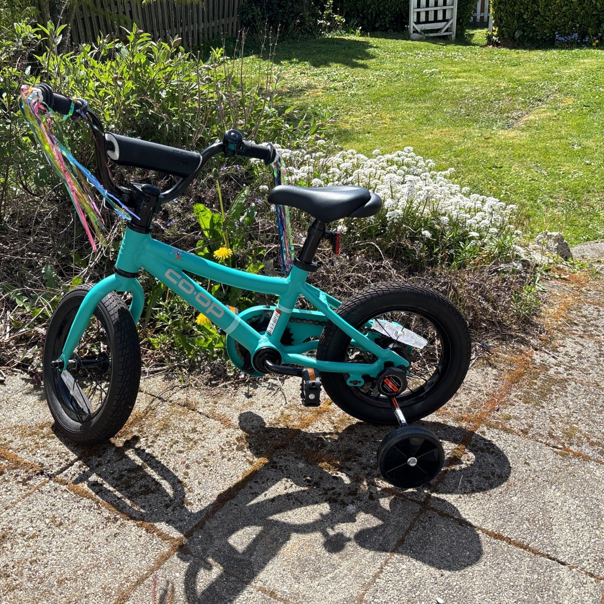REI 12” Wheels Kids Bike W/ Training Wheels