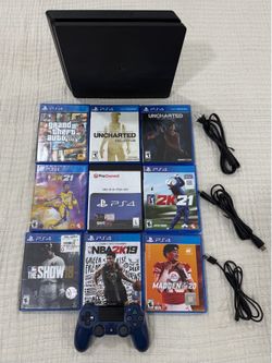 🎮 PLAYSTATION 4 SLIM COMPLETE BUNDLE – READY TO PLAY! 🎮