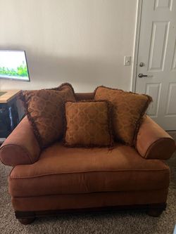 Love seat used but well maintained.