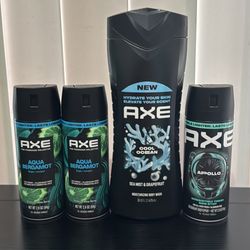 Axe Body Spray and Body Wash Set
