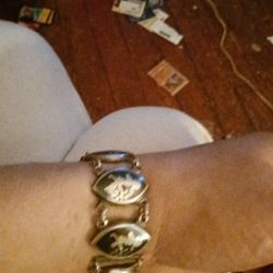 1940 Sterling Silver Antique Bracelet 