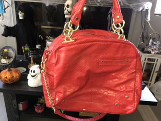 red Olivia + Joy purse