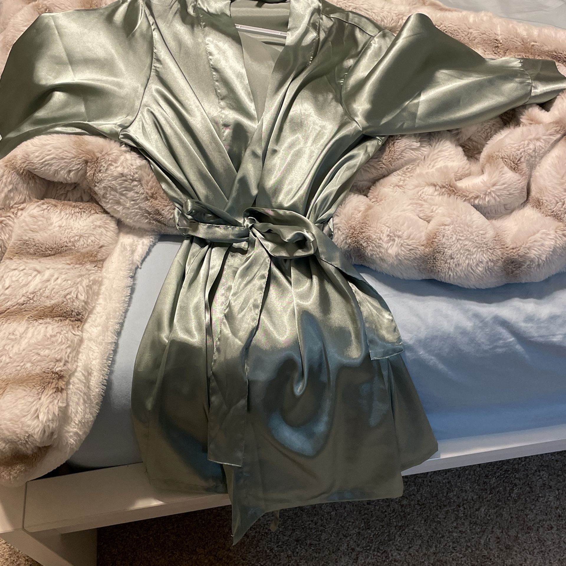 Silk Robe From davids Bridal