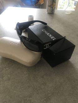 Chanel mother of pearl sunglasses