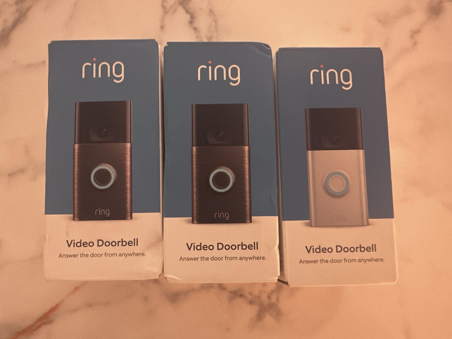 BRAND NEW ring video doorbell 