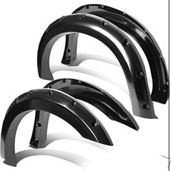 99-07 Ford F250 F350 F450 Super Duty Fender Flares with Rivets Polvaderas con Remache Guardabarros