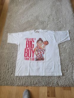 Vintage Extra Large Bob's Big Boy Collector's Tee Shirt