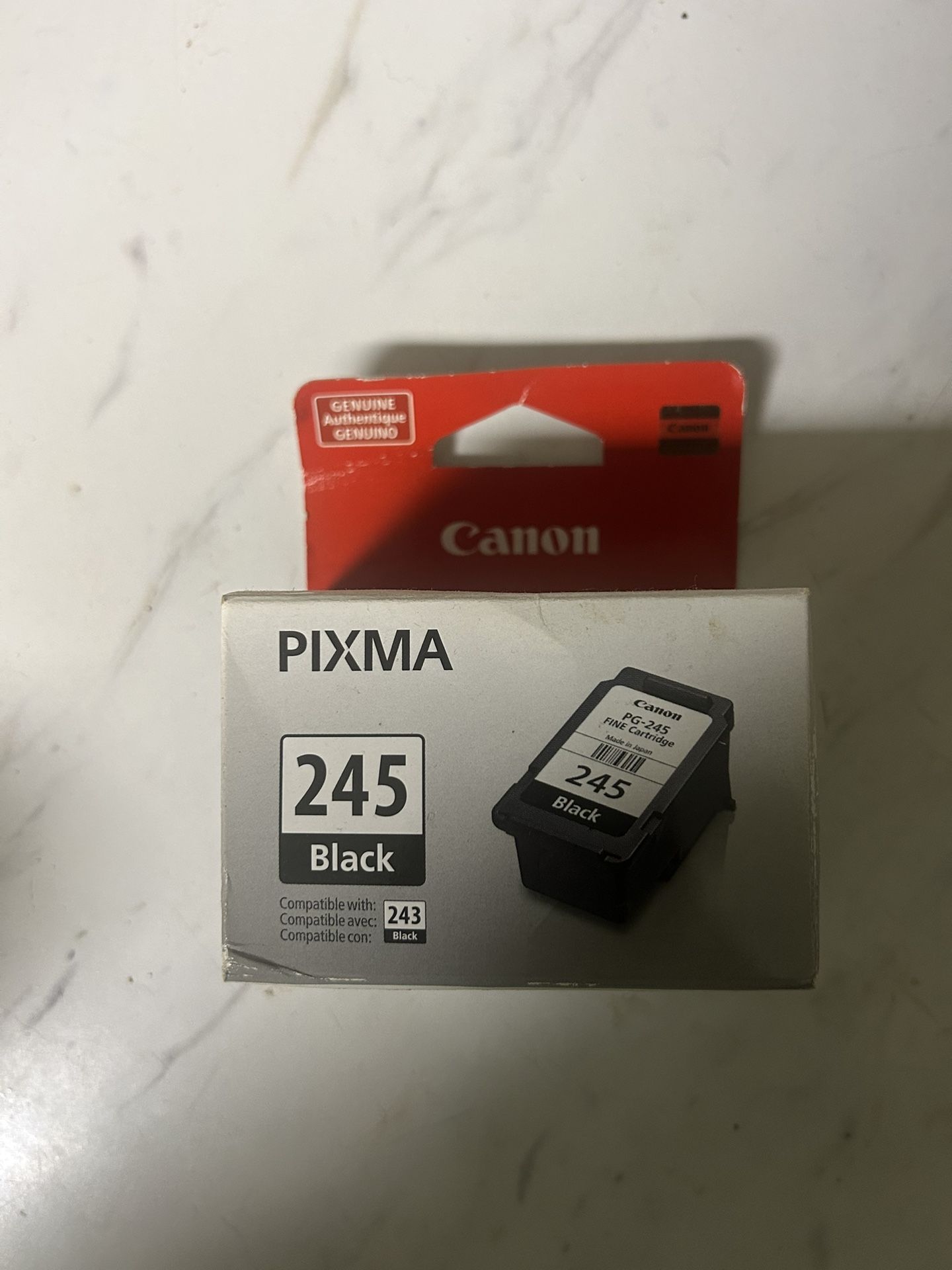 New Canon 245 Black Ink Cartridge (243 Compatible)