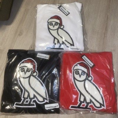 OVO OG Owl Chenille Holiday Hoodie