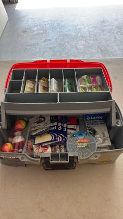 Loaded tackle box