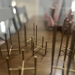 Gold Candle Holder