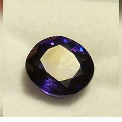 Natural Amethyst Loose Gemstone Crystal Round VIOLET 10.60ct 10.99x10.44x5.94mm
