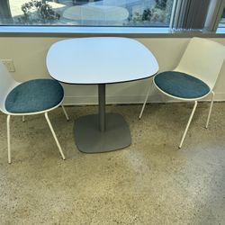 Steelcase Coalesse 30 inch rounded steel base
