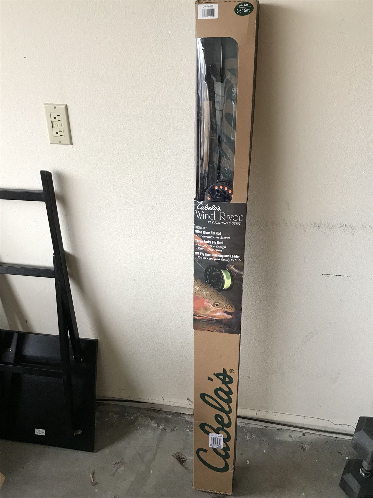 Fly Fishing Rod, vest, and book Cabelas for Sale in Bellevue, WA - OfferUp