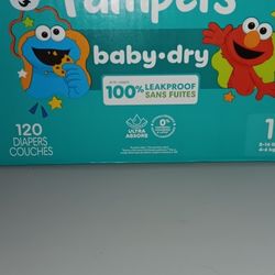 Infant Diapers Size 1 Pampers And Huggies 
