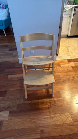 Kids Wooden High Chair