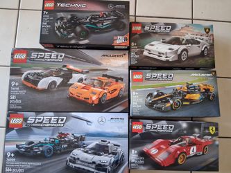 Lego speed champions collection - 6 sets, retired