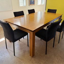 Modern Real Wood  Dining table