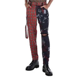 Punk Rock Plaid Pants Halloween Costume 