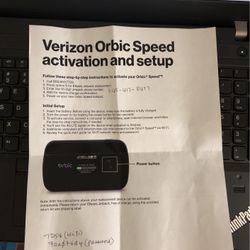 Orbit Speed Verizon Jetpack
