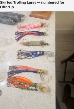 Skirted Trolling Lures