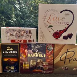 Imported Specialty Chocolate (5 Total Boxes)