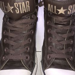 Brown Converse All-star Men’s Shoes High tops