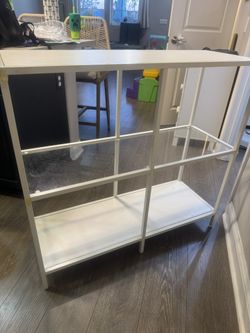 White Storage Shelf - Pickup Only