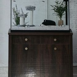 Nate &Jeramiah Spiced mahogany Habitat Stand Aquarium Tank Stand 