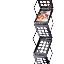 [Pop-up Metal Collapsible Magazine / Brochure Display Rack