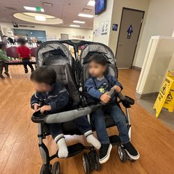 Combi Side By Side Double Stroller 