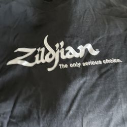 Zildjian Cymbal Shirt Drum Set Drum Kit 