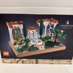 Fountain Garden Gardens Of The World Lego