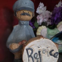 Vintage Ceramic Sculpture. 