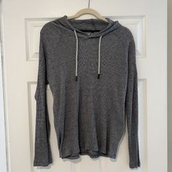 Men’s Gray Hooded Sweater