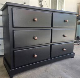 Nice small wood dresser