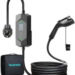 Level 2 EV Charger 40A, 240V Electric Car Charger, Portable & Home Electric Vehicle Charging Station with NEMA 14-50 Plug for J1772 EVs 9.6KW, 20ft Ca