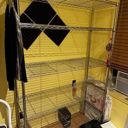 Metal wire shelves 48 x 18