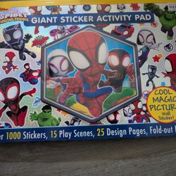 Spiderman Giant Sticker Activity Pad