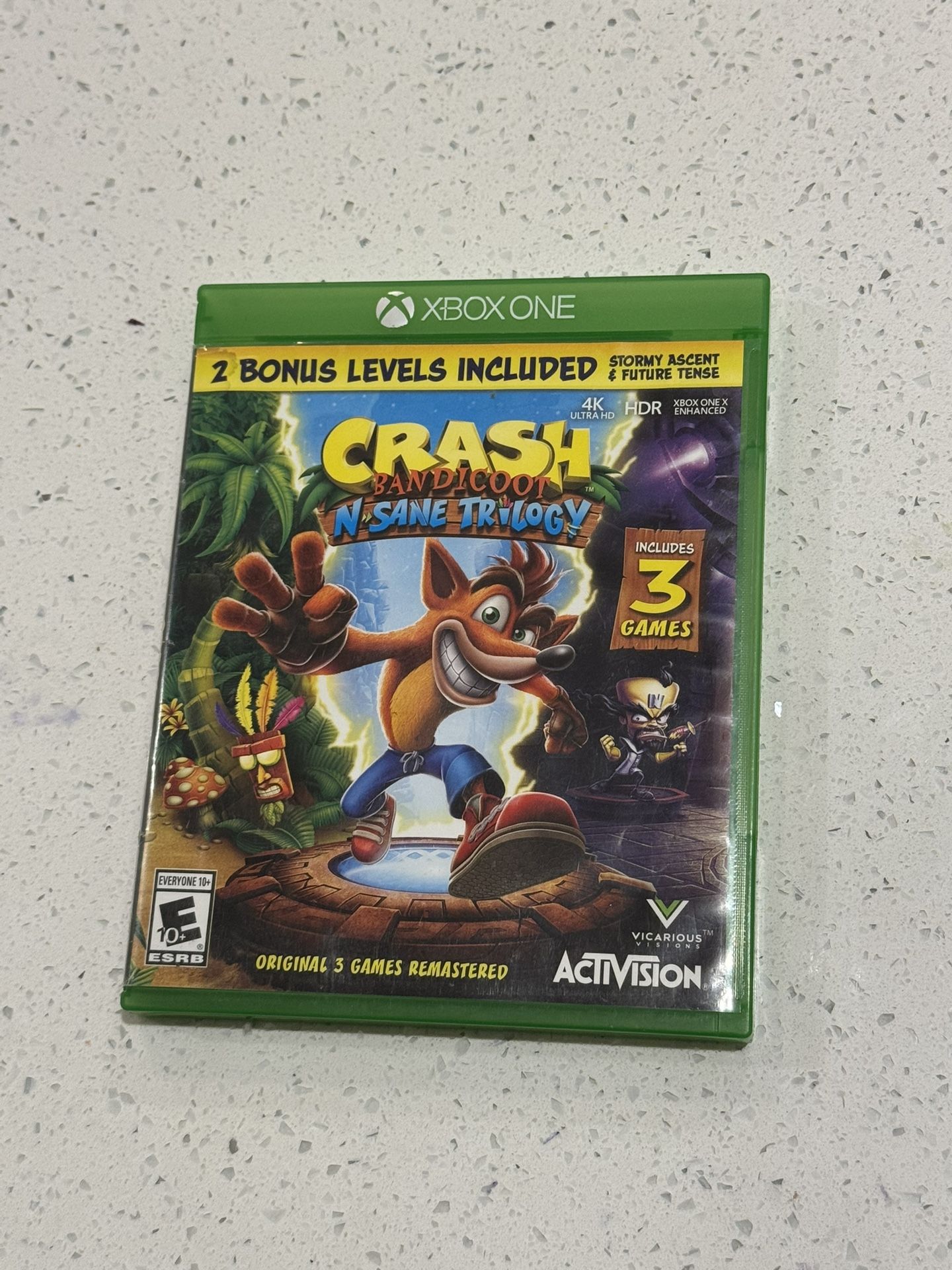 xbox crash bandicoot n.sane trilogy