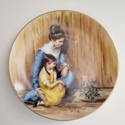 Artists Of the World Collector Plate "Mama's Rose" Vel Miller