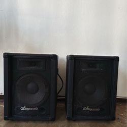 STAGEWORKS LG-10 speakers