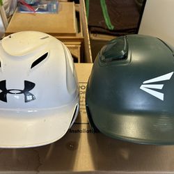 2 Baseball Helmets